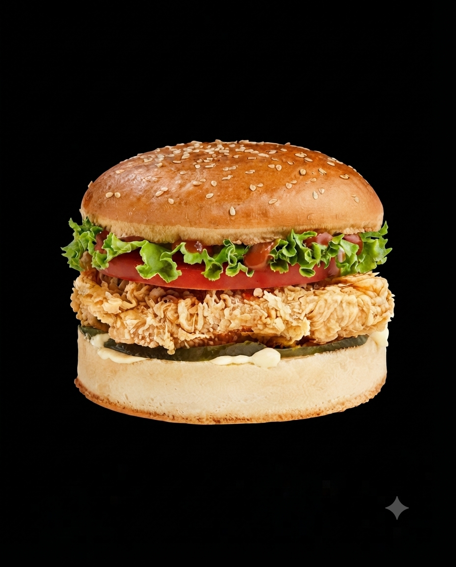Burger chicken